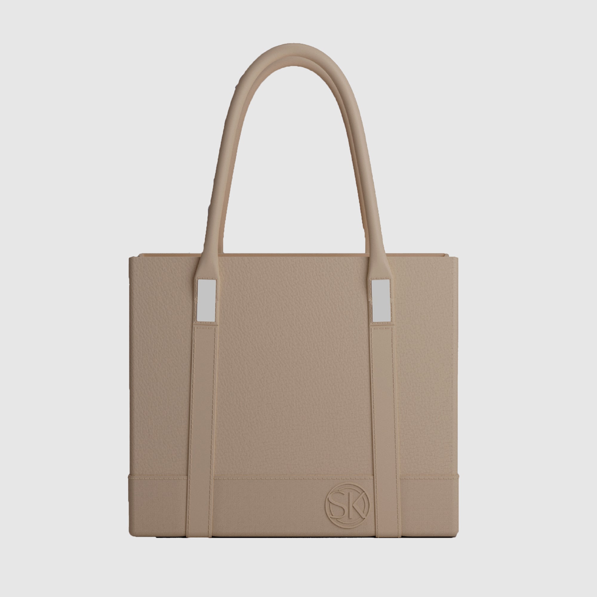 The perfect neutral color, the almond Cali Tote pairs well with any outfit