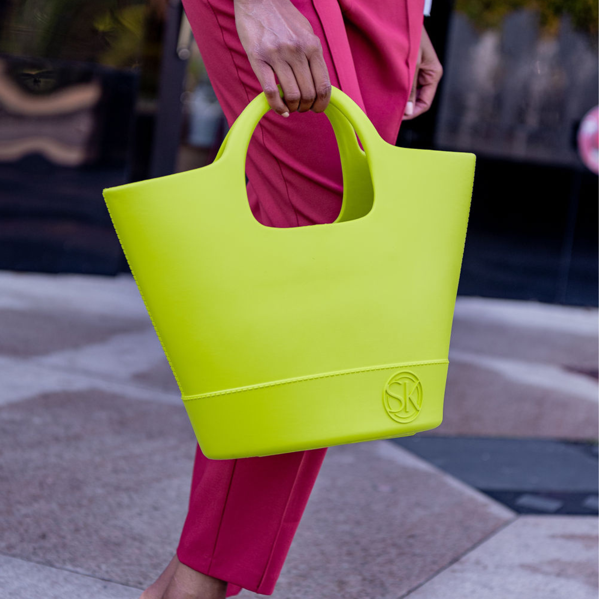 Kennedy Tote - Lime