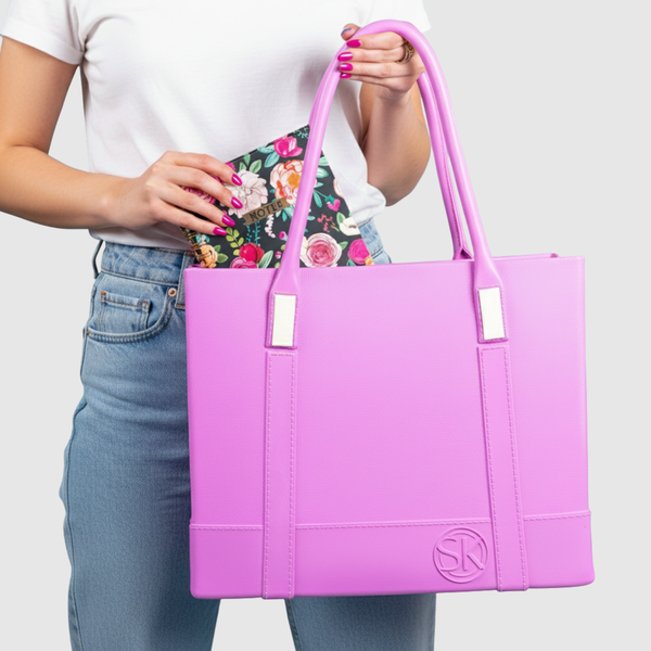 Cali Tote - Digital Lavender