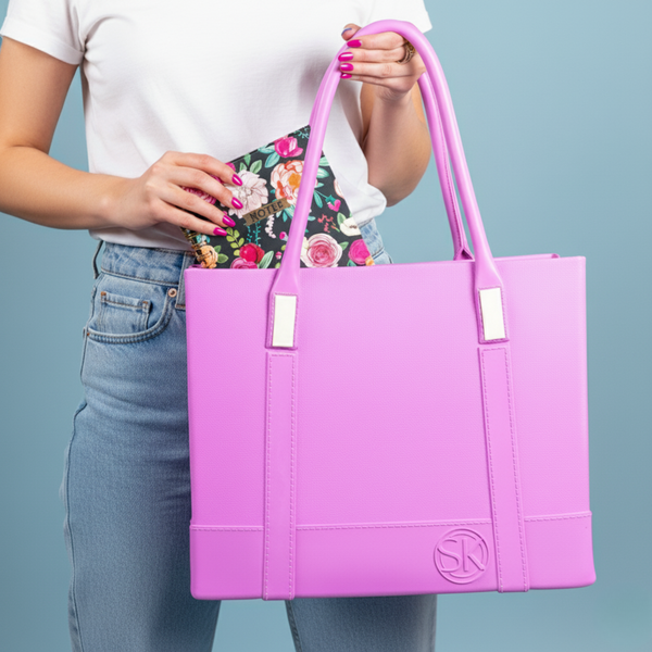 Cali Tote - Digital Lavender