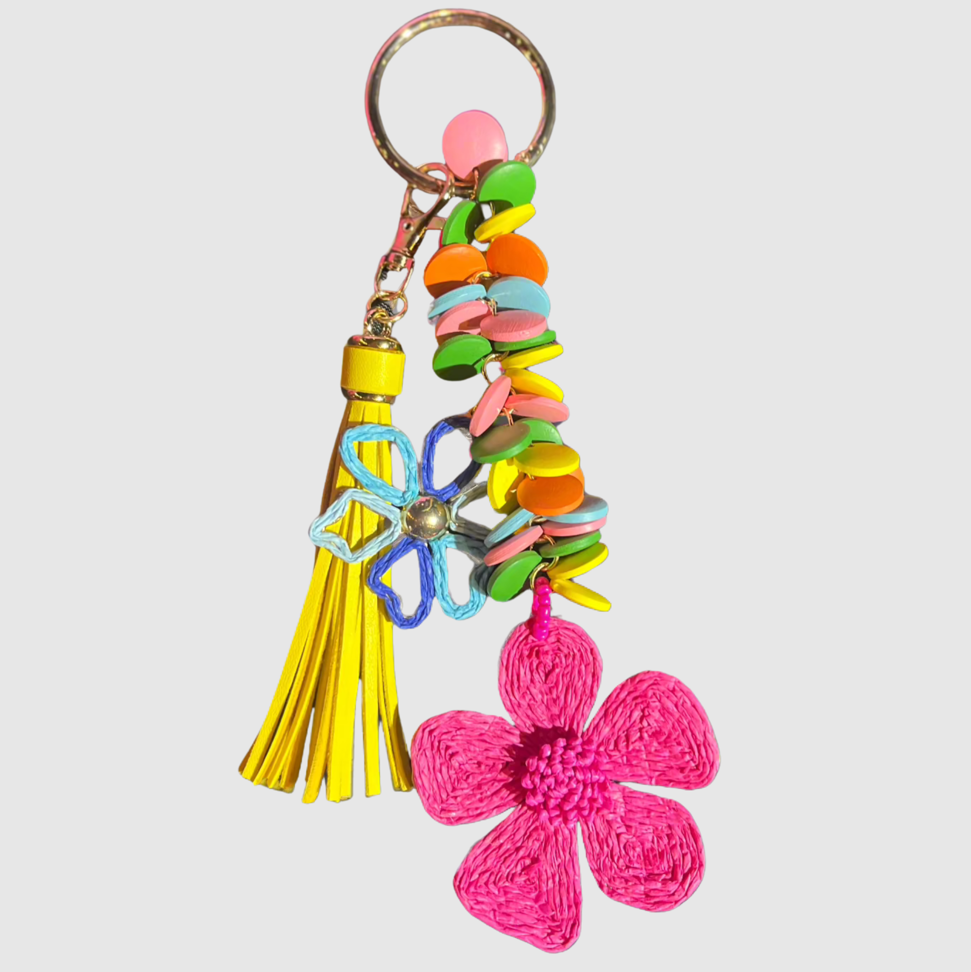 Pink Bag Charm